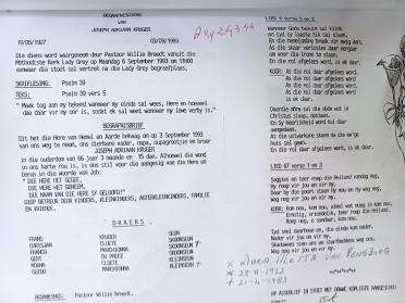 KRUGER-Joseph-Adriaan-1927-1993-M-101