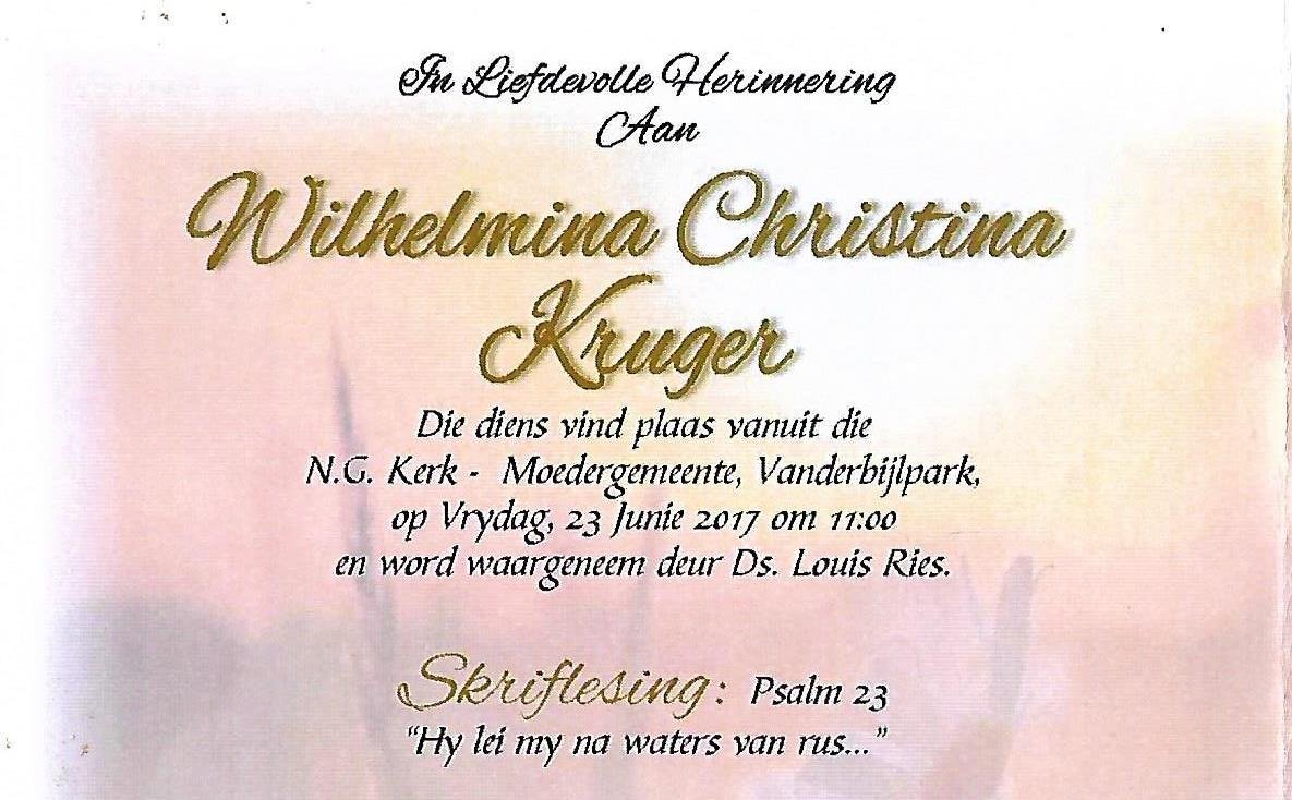 KRUGER-Wilhelmina-Christina-Nn-Willemina-1918-2017-F_2