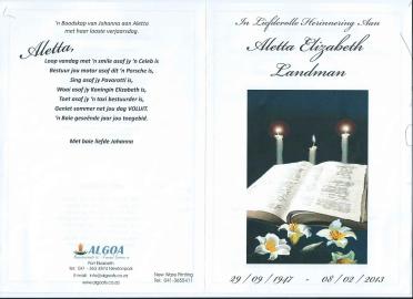 LANDMAN-Aletta-Elizabeth-1947-2013-F