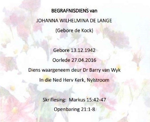 LANGE-DE-Johanna-Wilhelmina-Nn-Willemien-nee-DeKock-1942-2016-F_3