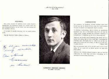 LAURENCE-Johannes-Erasmus-1948-1971-M