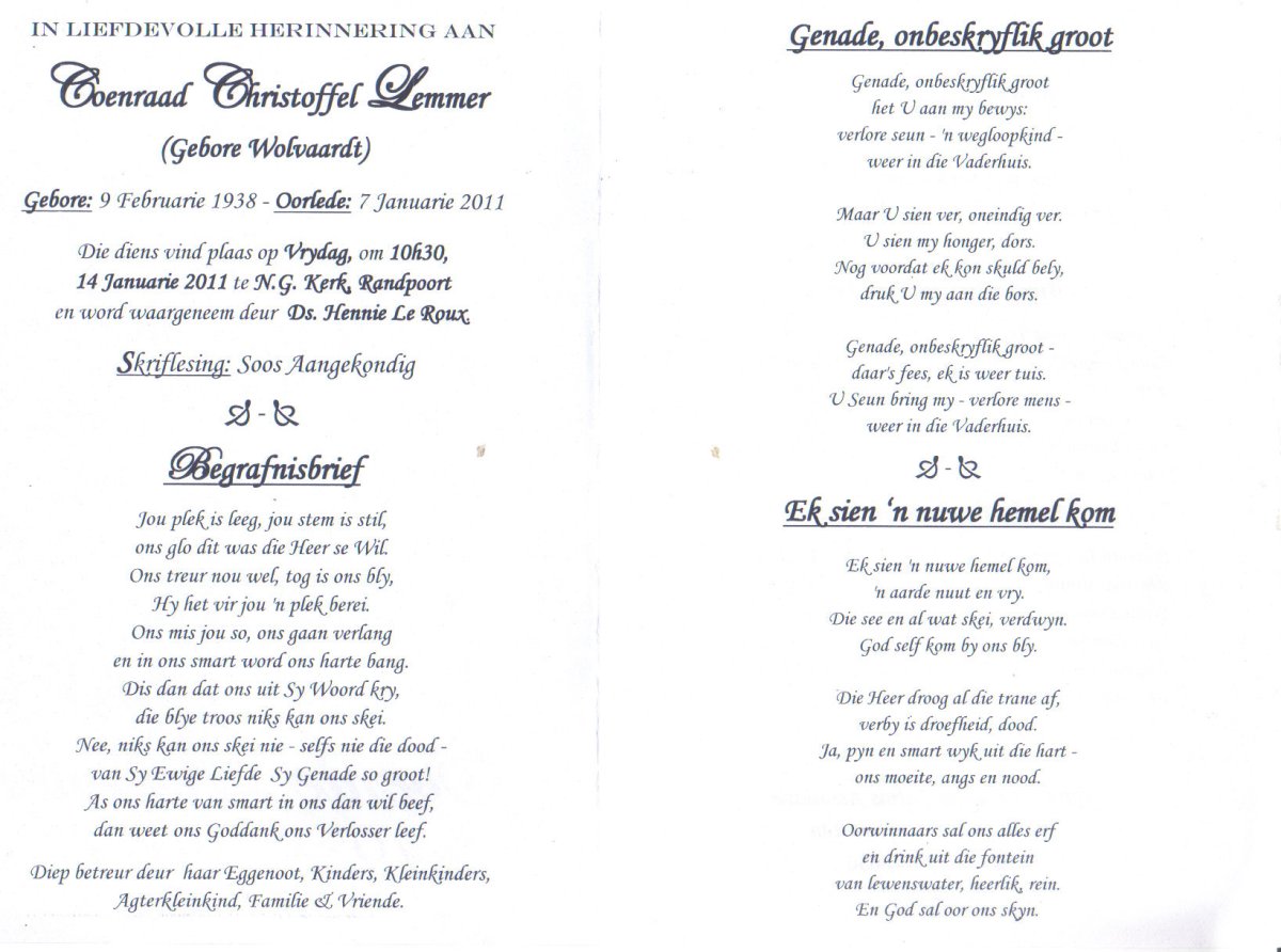 LEMMER-Coenraad-Christoffel-Nn-Coenie-nee-Wolvaardt-1938-2011-F_2