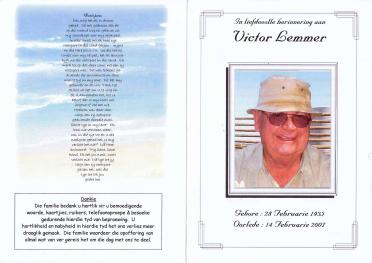 LEMMER-Victor-1935-2007-M