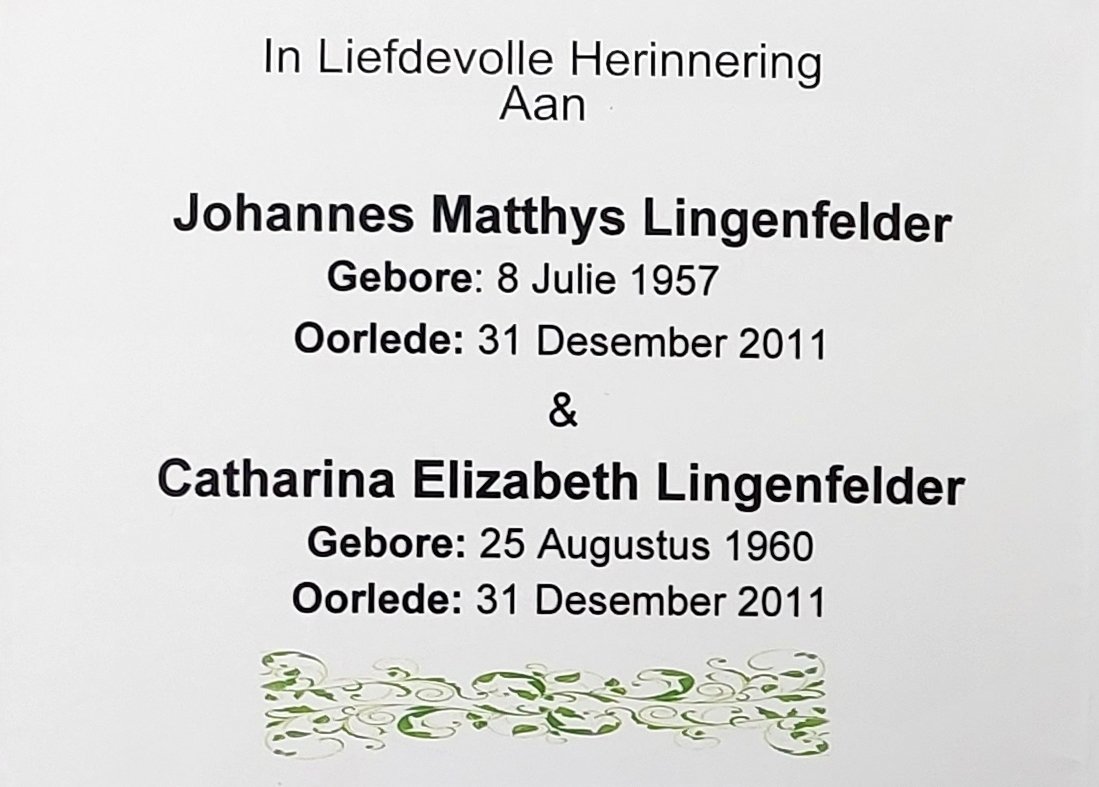 LINGENFELDER-Johannes-Matthys-Nn-Thys-1957-2011-M-LINGENFELDER-Cathariana-Elizabeth-Nn-Cathy-1960-2011-F_99