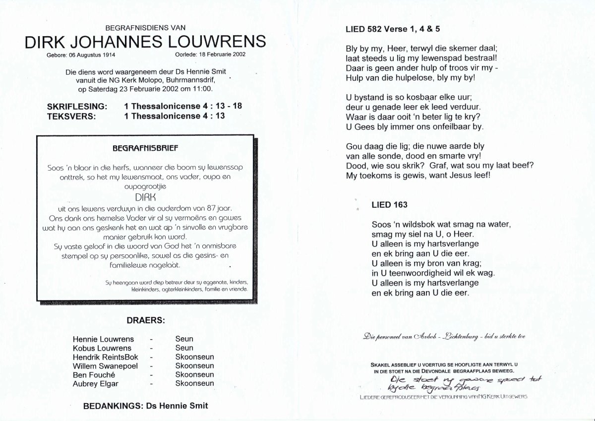 LOUWRENS-Dirk-Johannes-Nn-Dirk-1914-2002-M-02