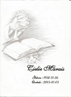 MARAIS-Anna-Catharina-Cecilia-Nn-Cielie-nee-DeWet-1930-2005-F