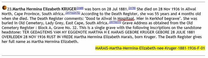 MARAIS-Martha-Hermina-Elizabeth-nee-Kruger-1881-1936-F-01