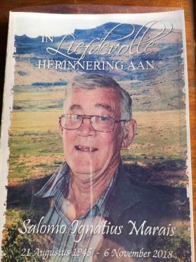 MARAIS-Salomo-Ignatius-Nn-Nadie-1945-2018-GGSA.VaalDriehoek-M