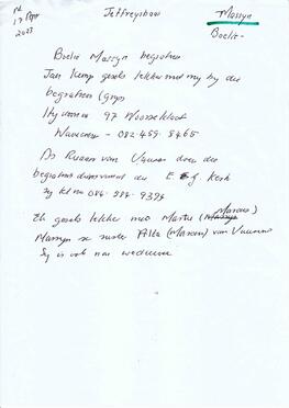 MASSYN-Cornelius-VanDerWatt-Nn-Boelie-1932-2023-M-103