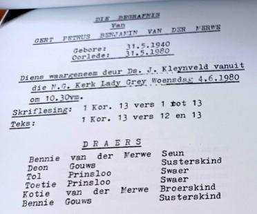 MERWE-VAN-DER-Gert-Petrus-Benjamin-1940-1980-M