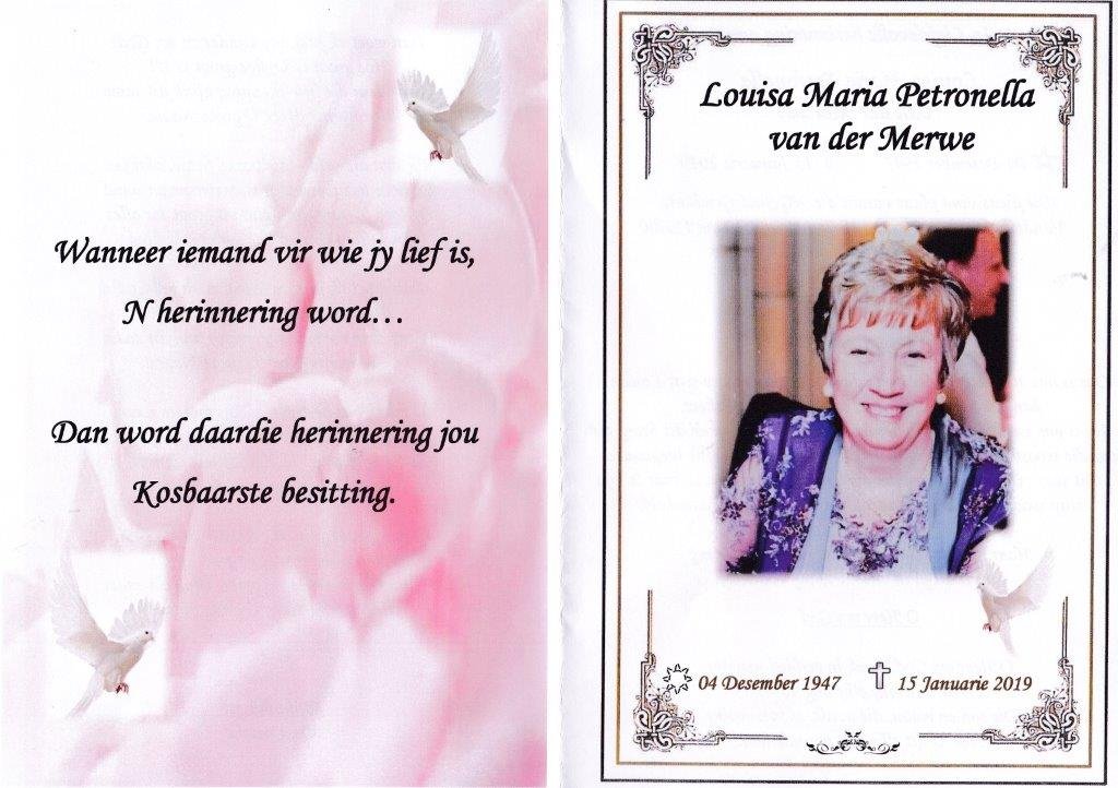 MERWE-VAN-DER-Louisa-Maria-Petronella-Nn-Louise-1947-2019-F_1