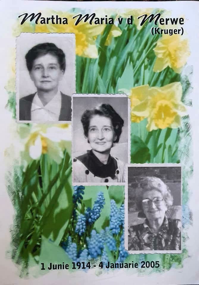 MERWE-VAN-DER-Martha-Maria-nee-Kruger-1914-2005-F_1