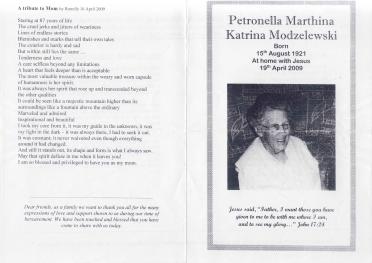 MODZELEWSKI-Petronella-Marthina-Katrina-1921-2009-F