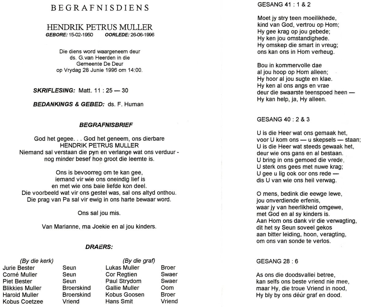 MULLER-Hendrik-Petrus-Nn-Hennie-1950-1996-M_1