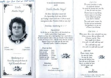 NAGEL-Estella-Anetta-nee-Pelser-1962-2013-F-1