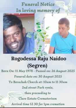 NAIDOO-Rogodessa-Raju-Nn-Segren-1978-2025-M-01