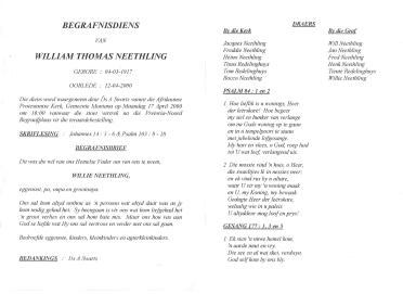NEETHLING-Surnames-Vanne