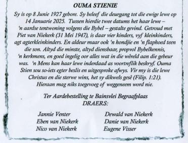 NIEKERK-VAN-Christina-Nn-OumaStienie-nee-Stoop-1927-2025-F_6