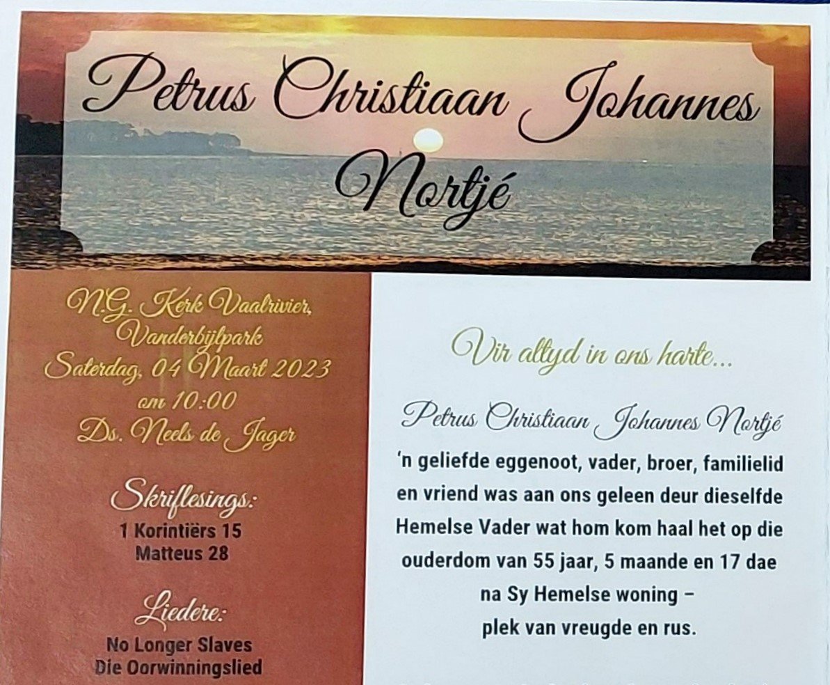 NORTJÉ-Petrus-Christiaan-Johannes-Nn-Peet-1967-2023-M_99