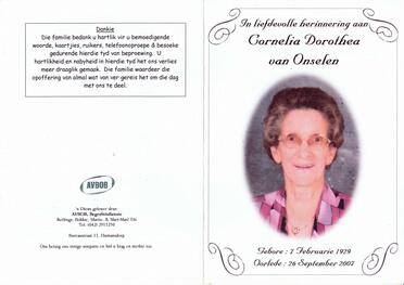 ONSELEN-VAN-Cornelia-Dorothea-Nn-Nelie-nee-Kock-1929-2007-F-01