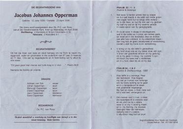 OPPERMAN-Jacobus-Johannes-1938-2006-M