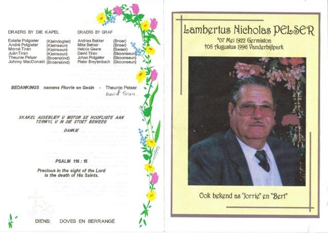 PELSER-Lambertus-Nicholas-Nn-Jorrie.Bert-1922-1996-M_1