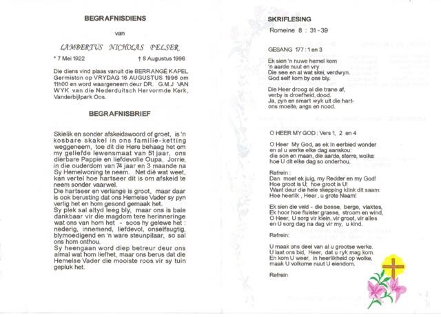 PELSER-Lambertus-Nicholas-Nn-Jorrie.Bert-1922-1996-M_2