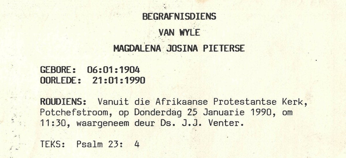 PIETERSE-Magdalena-Josina-Nn-Josina.Lena-nee-Vermaak-1904-1990-F_2