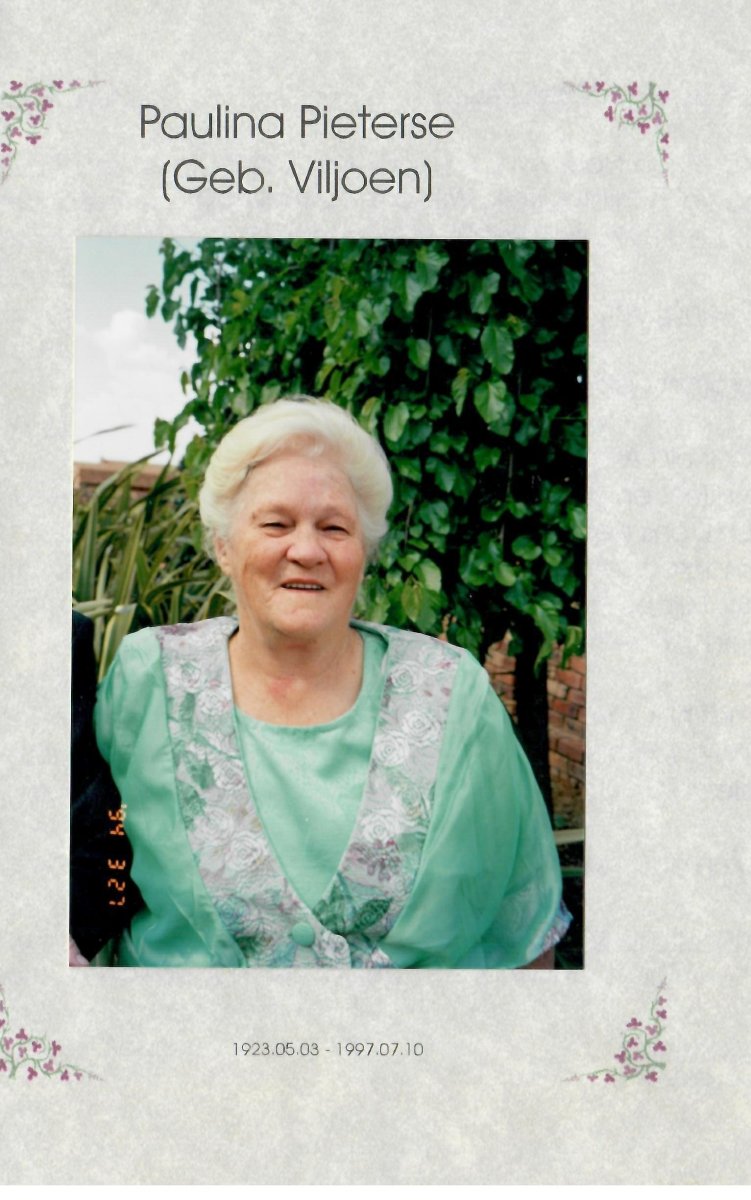 PIETERSE-Paulina-nee-Viljoen-1923-1997-F-02