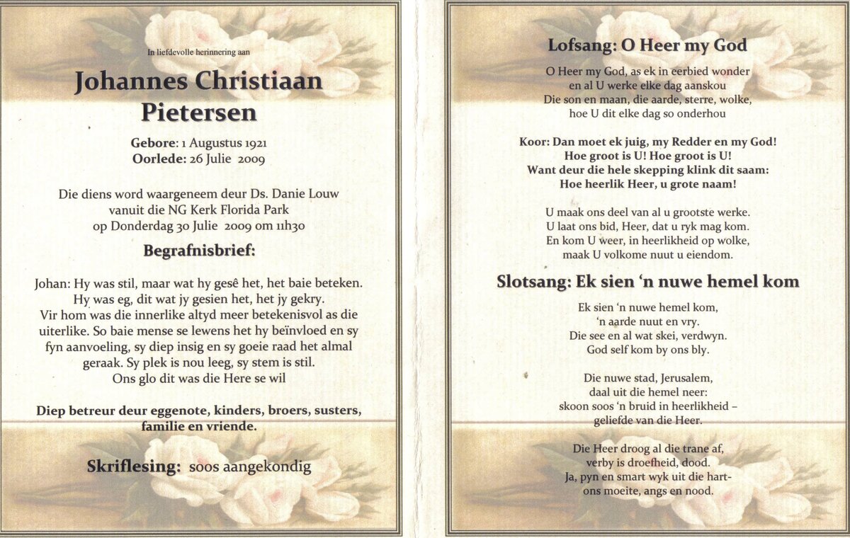 PIETERSEN-Johannes-Christiaan-Nn-Johan-1921-2009-M_2