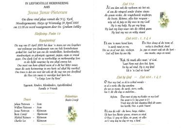 PIETERSEN-Josua-Janse-1931-2005-M-101