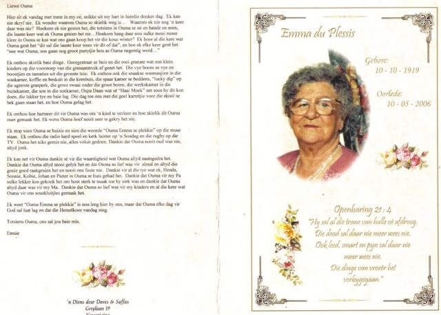 PLESSIS-DU-Emma-nee-Pretorius-X-Pretorius-1919-2006-F_1