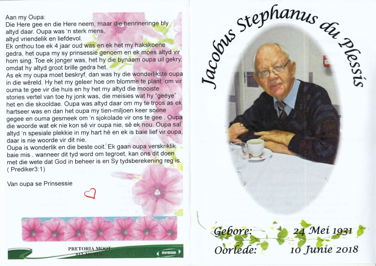 PLESSIS-DU-Jacobus-Stephanus-Nn-Fanie-1931-2018-M-01