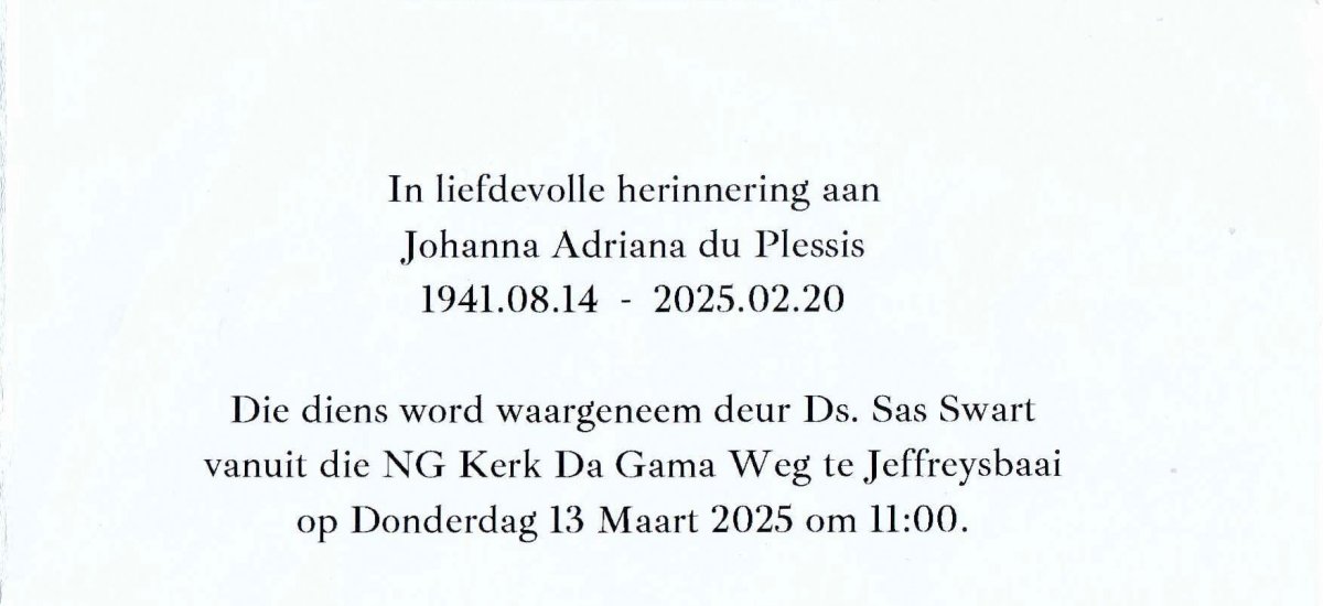 PLESSIS-DU-Johanna-Adriana-Nn-Audrey-1941-2025-F_3