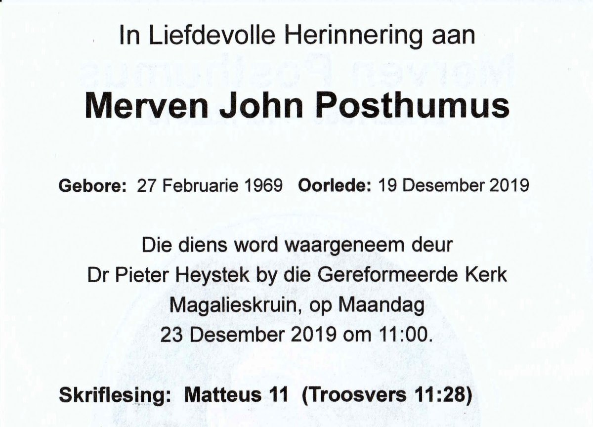 POSTHUMUS-Merven-John-Nn-Merven-1969-2019-M-9