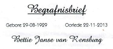RENSBURG-JANSE-VAN-Bettie-1929-2013-F