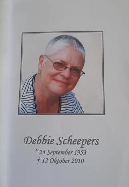 SCHEEPERS-Debbie-1953-2010-F