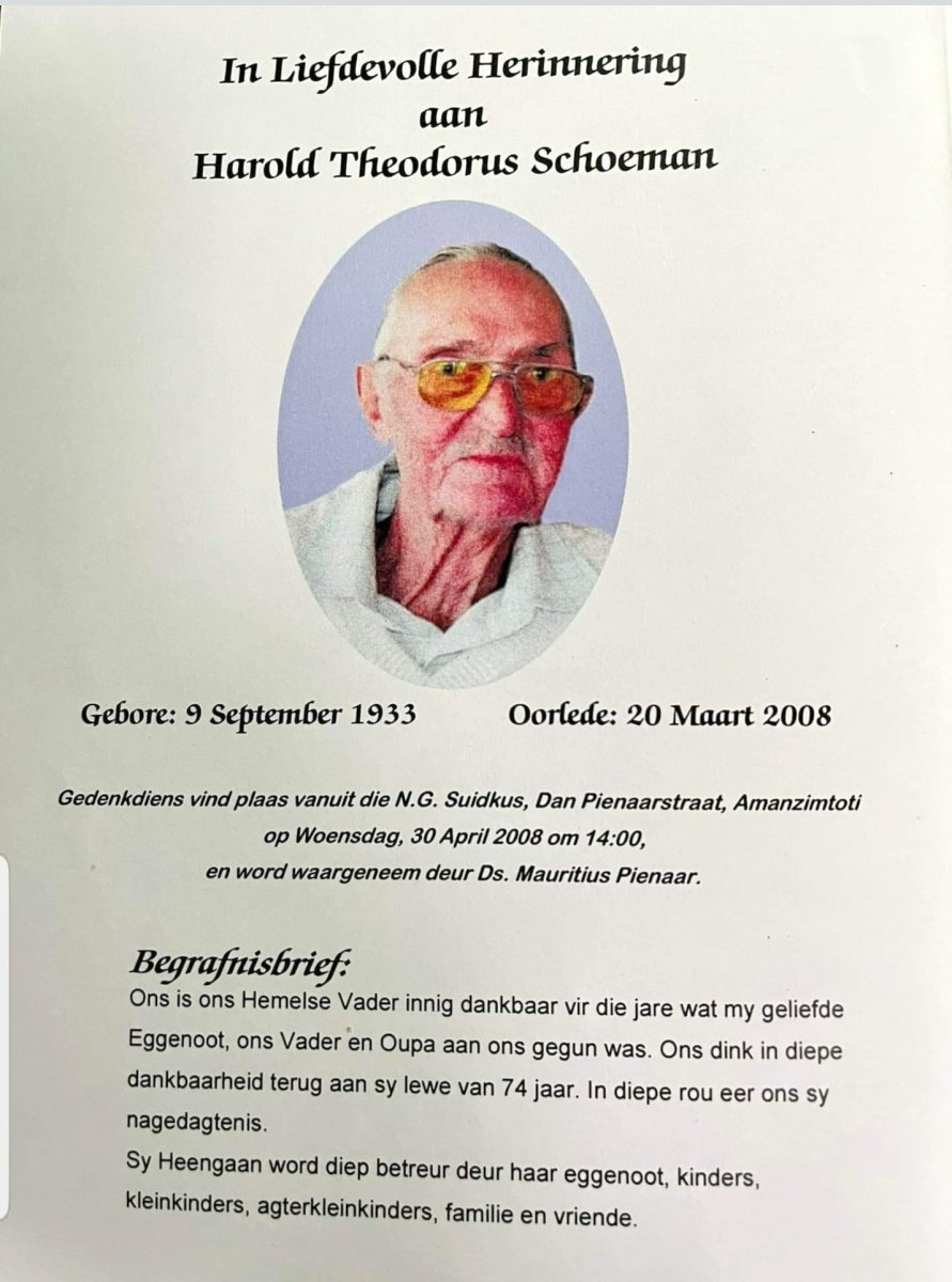SCHOEMAN-Harold-Theodorus-1933-2008-M_1