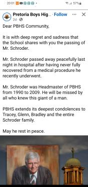 SCHRODER-Bill-1944-2025-Headmaster.PBHS-M