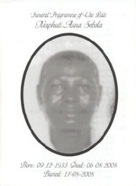 SEBOLA-Surnames-Vanne