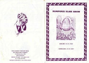 SHOW-Nompunzi-Elsie-1923-1997-F