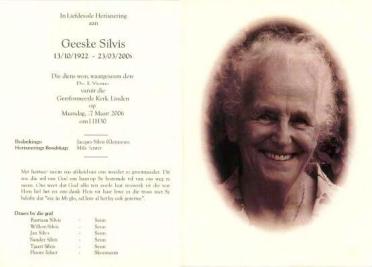 SILVIS-Geeske-1922-2006-F