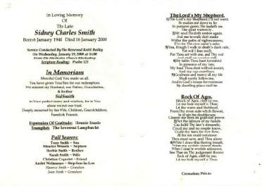 SMITH-Sidney-Charles-Nn-Sid-1940-2000-M