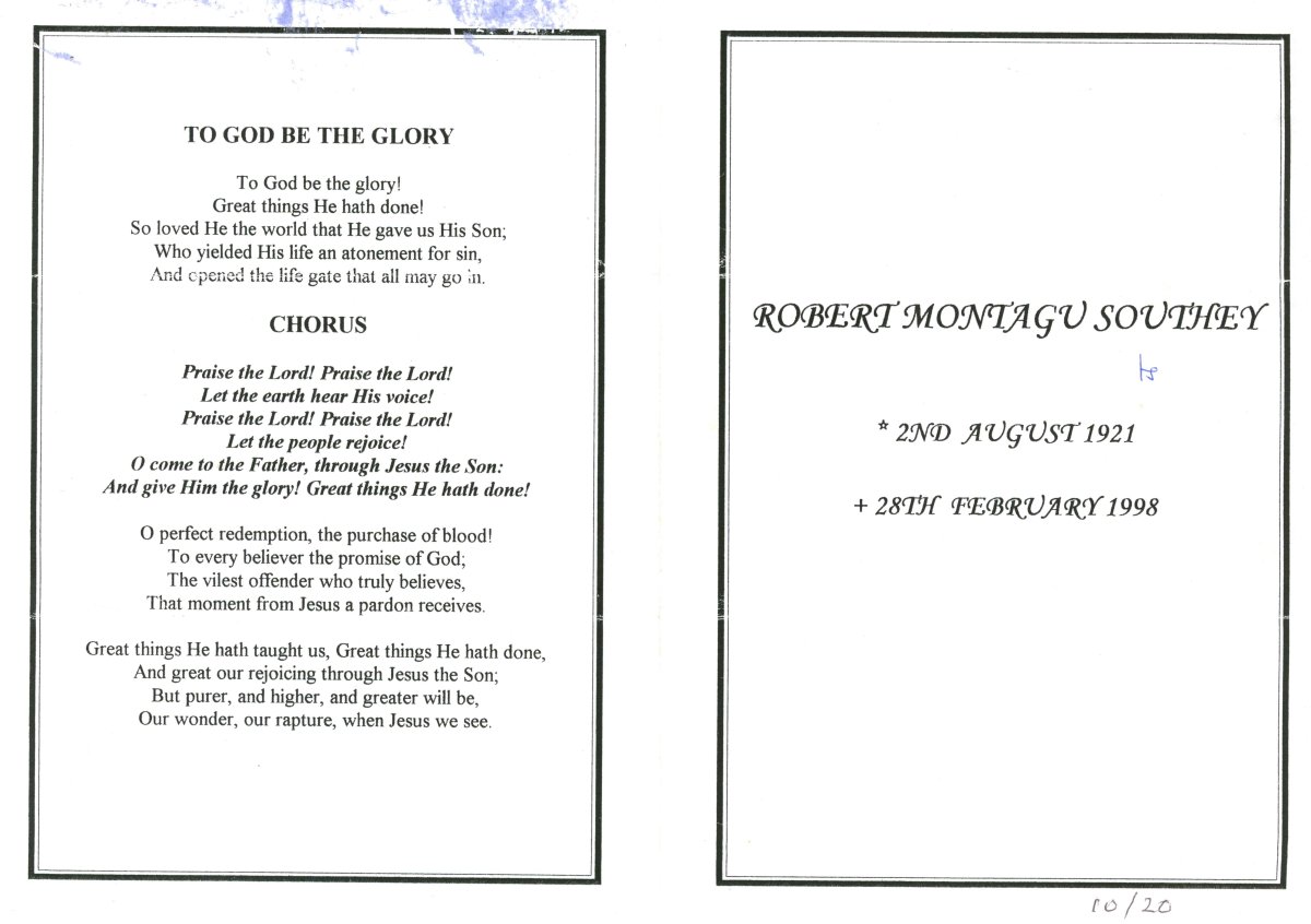 SOUTHEY-Robert-Montagu-1921-1998-M_1