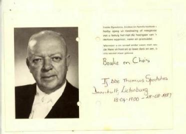 SPOELSTRA-Surnames-Vanne