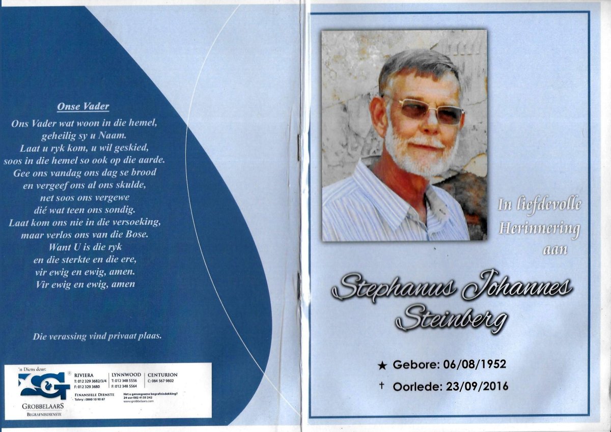 STEINBERG-Stephanus-Johannes-Nn-Johann-1952-2016-M-01