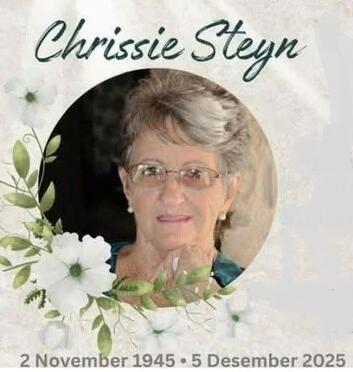 STEYN-Chrissie-1945-2025-F