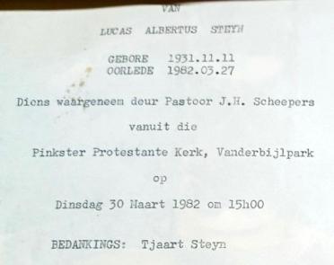 STEYN-Lucas-Albertus-1931-1982-M