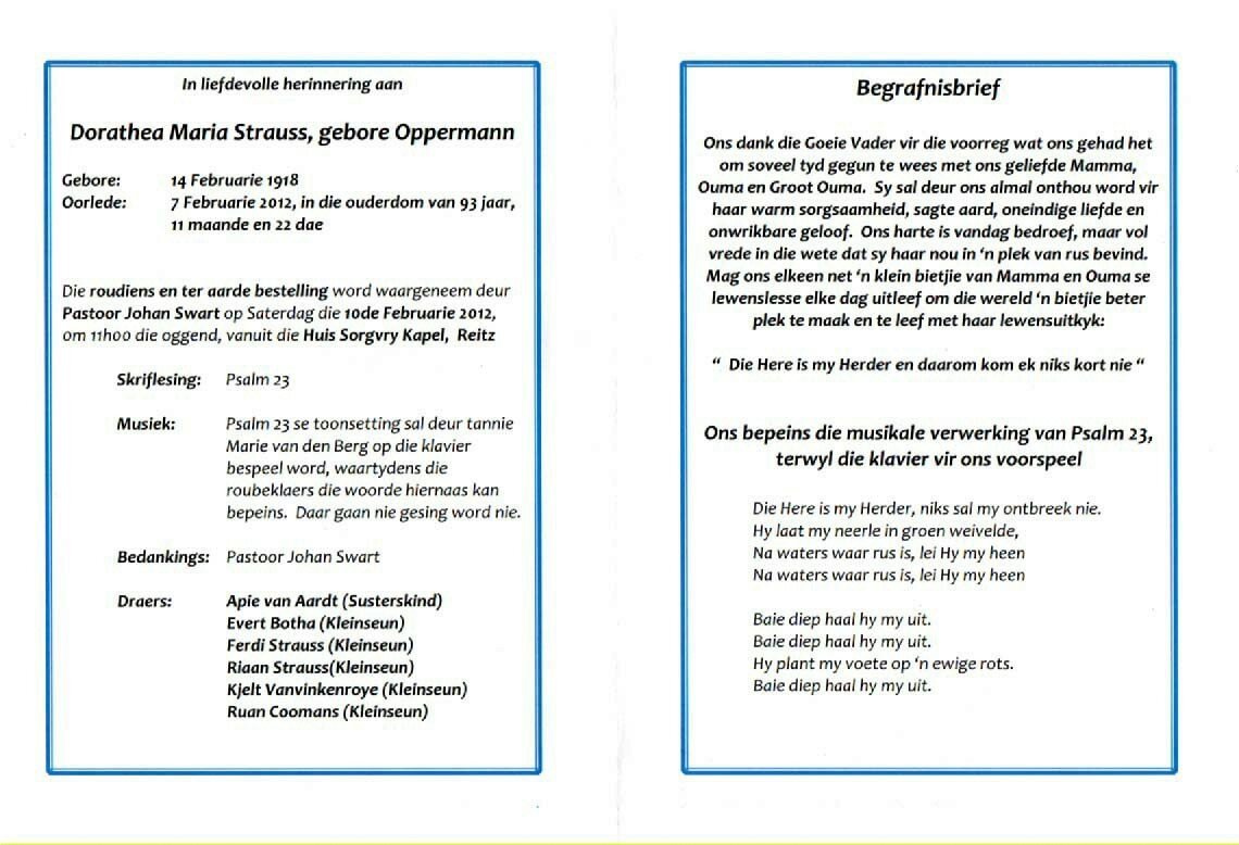 STRAUSS-Dorathea-Maria-Nn-Dorie-nee-Opperman-1918-2012-F-02