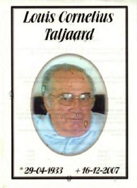 TALJAARD-Louis-Cornelius-1933-2007-GGSA.NoordWesVersameling-M